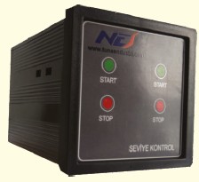 NES - SEVİYE GÖSTERGELERİ, MANYETİK, tip için " PANO-STANDART " (NES-1601)