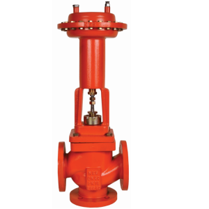 NES - PNÖMATİK ON-OFF VANA, 3 YOLLU, PN16, flanşlı,  DN 015