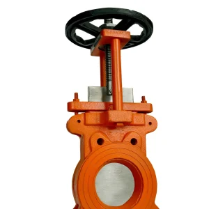NES - BIÇAK SÜRGÜLÜ VANA, El kumandalı, Sfero döküm gövdeli, AISI 304 sürgülü, PN10/16, DN      050