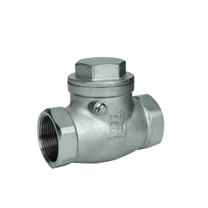 NES - ÇALPARA ÇEKVALF, Paslanmaz çelik gövdeli (AISI 304), PN16, dişli,   1/2"
