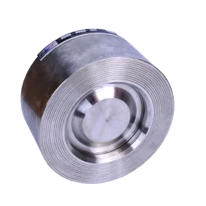 NES - DİSKO ÇEKVALF, Paslanmaz çelik (AISI  304) gövdeli, PN40, Wafer, DN 15