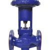 NES - PNÖMATİK ON-OFF VANA, 2 YOLLU, PN16, flanşlı,  DN 040